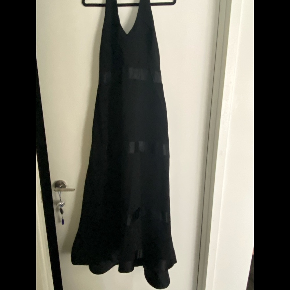 Formal long black dress